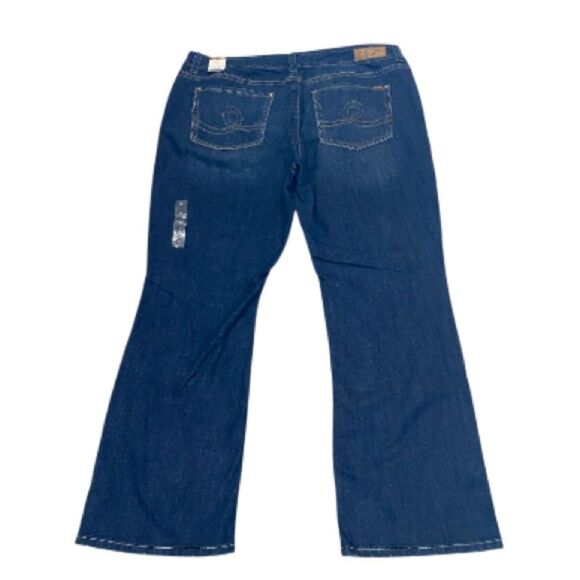 Melissa McCarthy Seven7 Classic Bootcut Stretch Denim Jeans 26W Dark Wash NWT - Picture 3 of 12